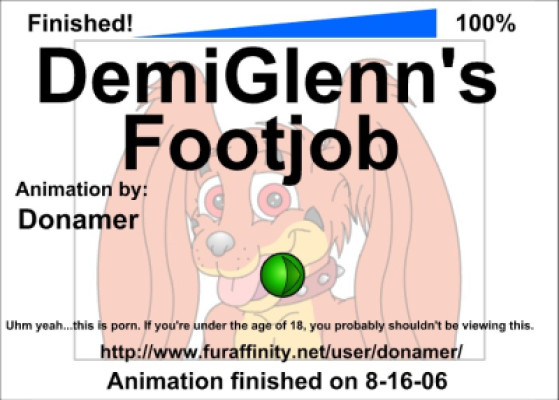 DemiGlenn's Footjob