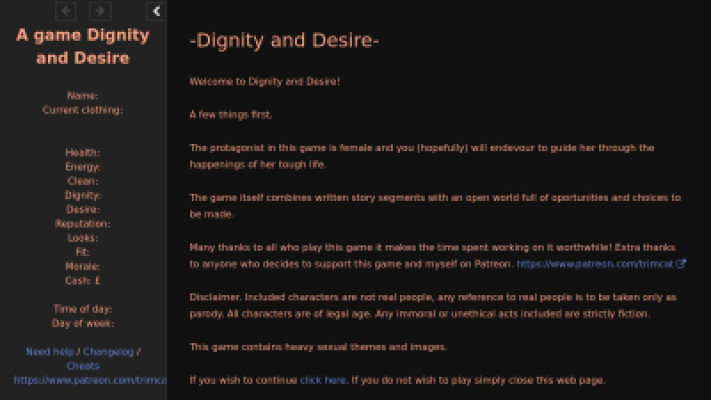 Dignity and Desire