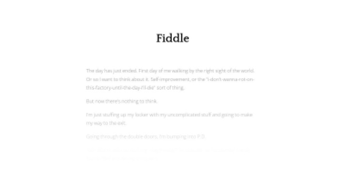 Fiddle