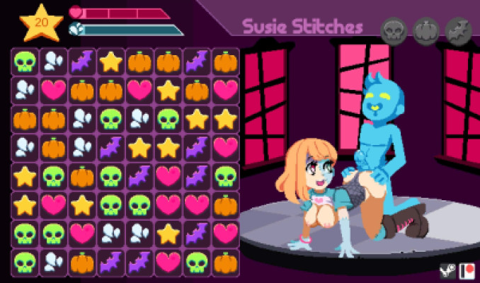 Spooky Starlets: Pixel Pornstars